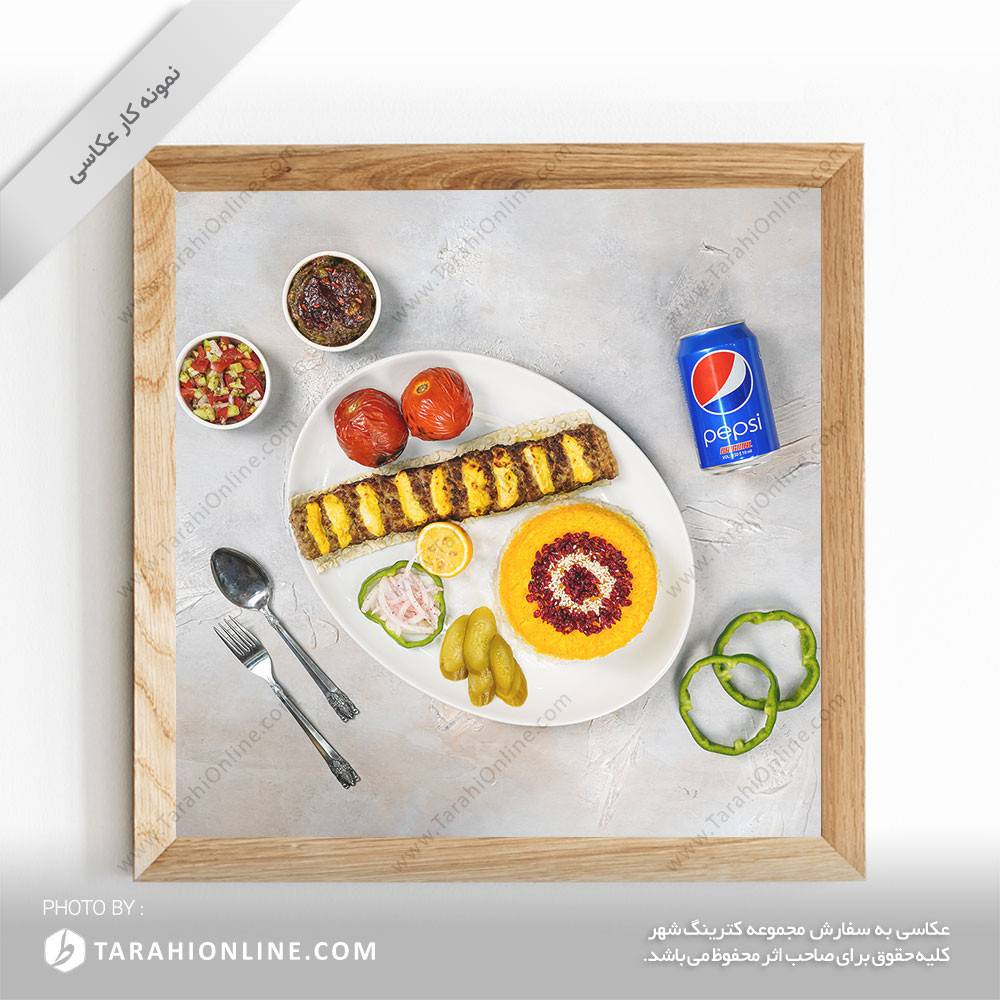 عکاسی از غذای ایرانی - کباب نگینی